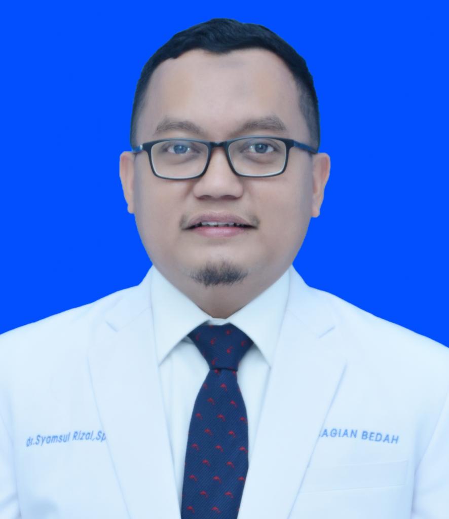 dr. Syamsul Rizal, Sp.B.P.R.E Subsp. L.B.L(K)